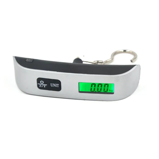 50kg/110lb Digital Luggage Scale 40Kg*10g Hanging Scale With Backlight Electronic Portable Suitcase Travel Weighs Hanging Scales