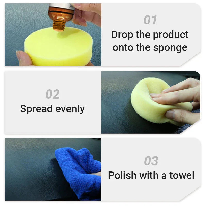 30ml Automotive Plastics Parts Crystal Coatings Plastic Trim Restorer For Cars Maintenance Agent Durable Car Plastics Restorer