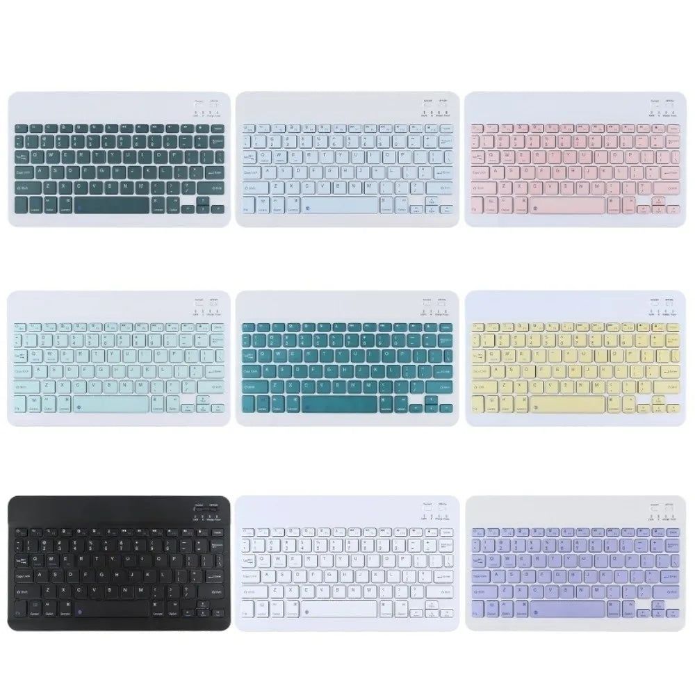 10 inch Bluetooth Keyboard Mouse Set Rechargeable Ultra-Thin Mini Keyboard And Mouse Wireless Keyboard Mouse Combos
