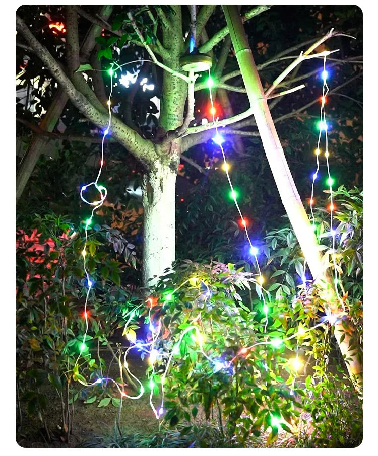 Campify Lamp String Camping Light With Retractable LED String LightsColorful Festive Atmosphere Lights Equipment Tent Light