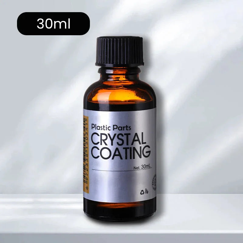 30ml Automotive Plastics Parts Crystal Coatings Plastic Trim Restorer For Cars Maintenance Agent Durable Car Plastics Restorer