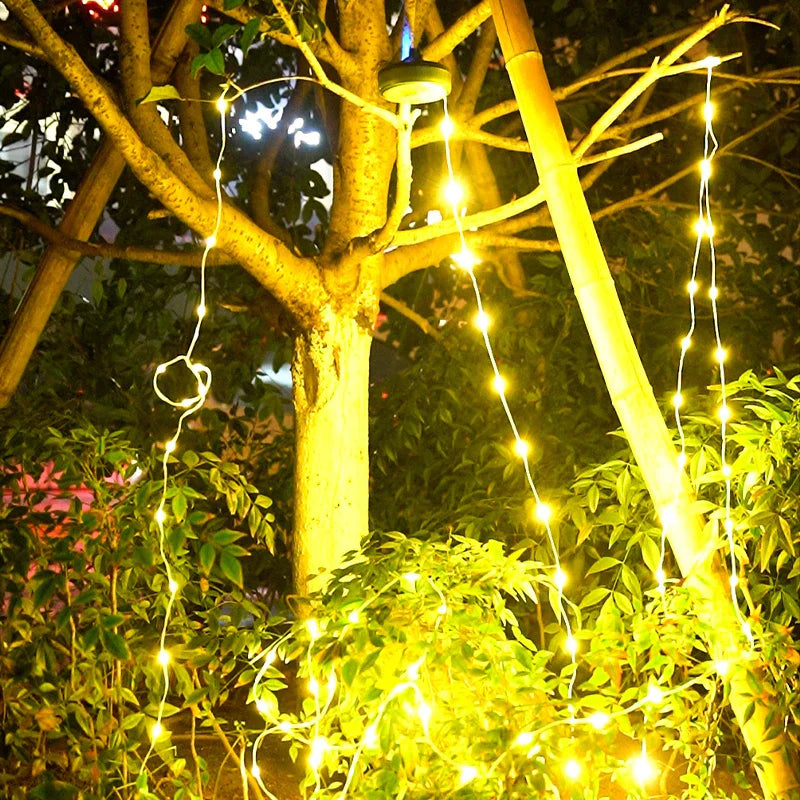 Campify Lamp String Camping Light With Retractable LED String LightsColorful Festive Atmosphere Lights Equipment Tent Light