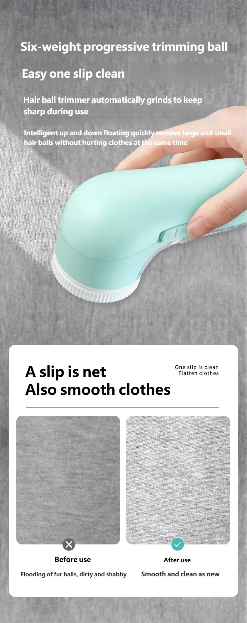 Electric Household Clothes Shaver Fabric Lint Remover Fuzz Electric Fluff Portable Brush blade Professional Lint Remover Trimmer