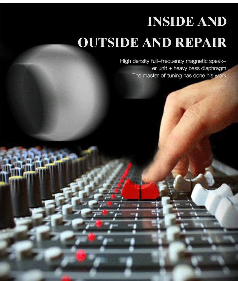 Bluetooth Wireless  5.3 Speaker Portable TWS Small Steel Gun Metal Heavy Subwoofer Outdoor Mini Bluetooth Stereo Speaker