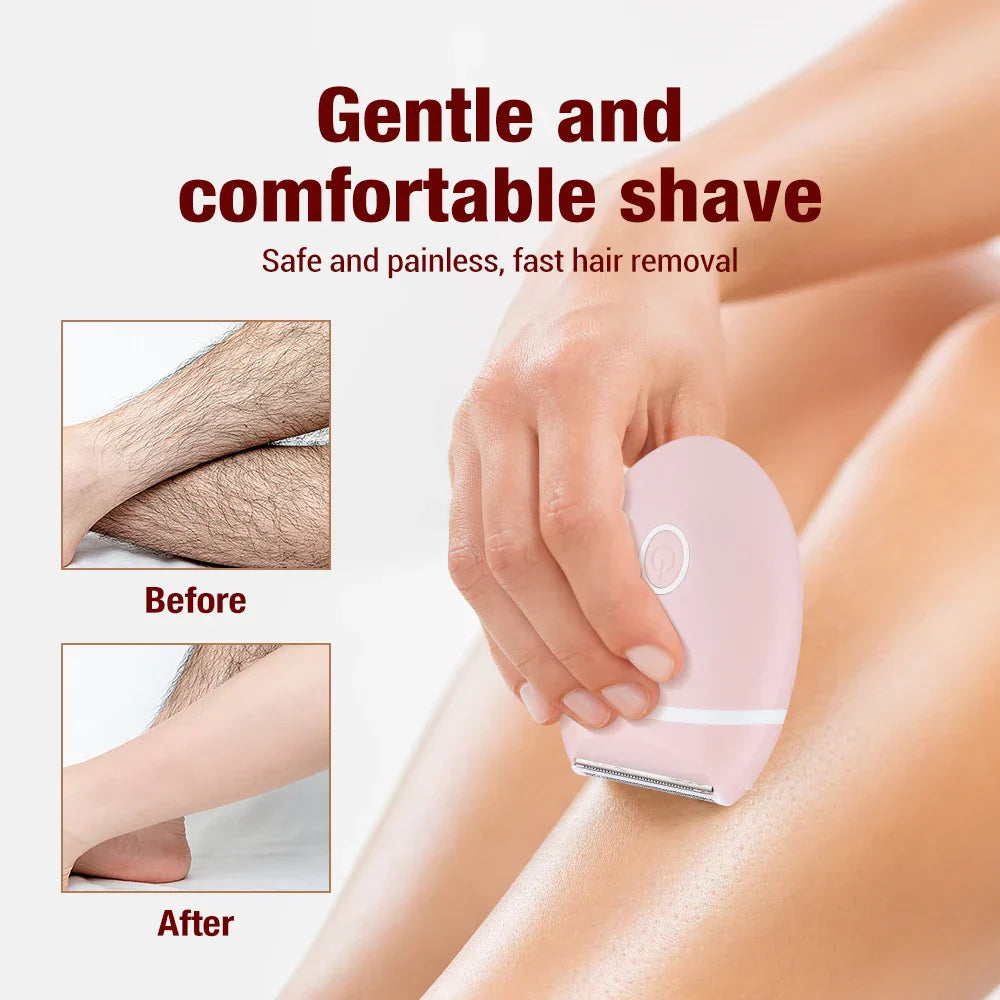 Electric Razors for Women 3 In 1 Bikini Trimmer Face Shavers Hair Removal for Underarms Legs Ladies Body Trimmer IPX7 Waterproof