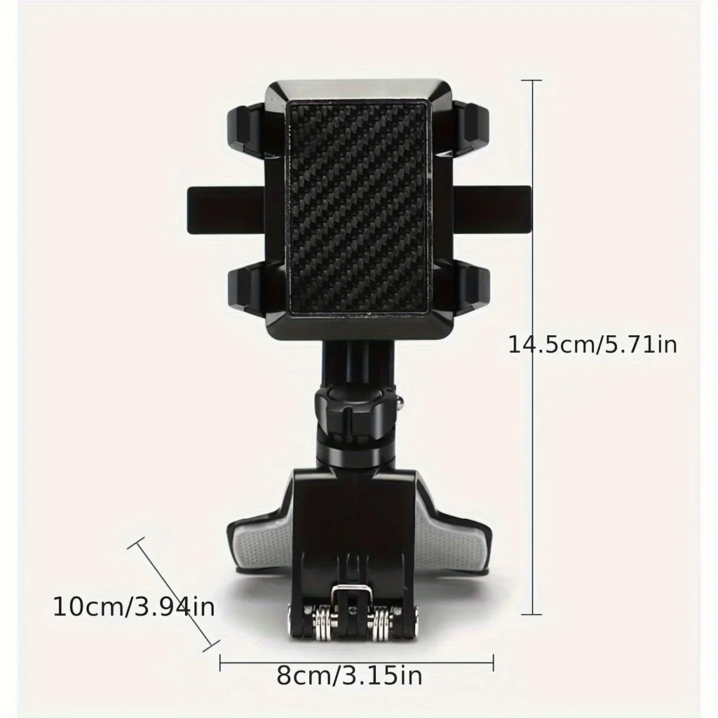 360° Rotatable Car Mobile Phone Holder - Dashboard Navigation Mount with Parking Number Plate