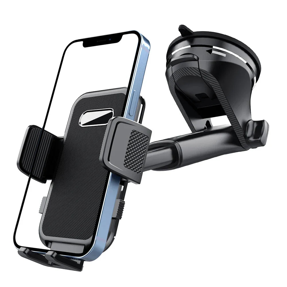 Adjustable Gooseneck Dashboard Phone Holder Mobile Navigation 360 Degree Rotation Flexible Viewing Angle Secure Grip