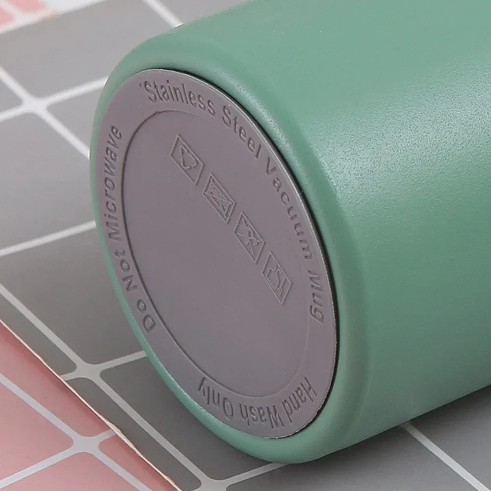 500ML Vacuum Insulated Bottle Portable Coffee Mug with 3 Cups Vacuum Cup Stainless Steel Last for 6-12H for Travel