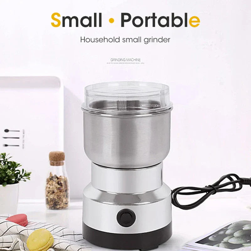 4 Blades Electric Grinder Home Coffee Kitchen Cereal Nuts Beans Spices Grains Grinder Machine 300ml Ultrafine Baby Food Pulveriz